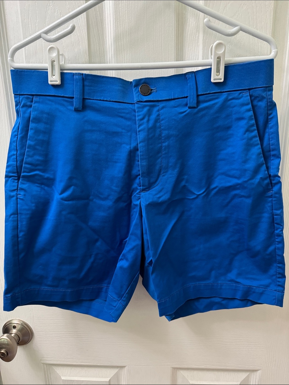 Banana Republic Bright Blue Flat-Front Men's Shorts